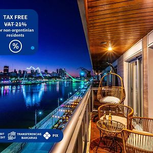 Family Apartment With Puente De La Mujer View In Puerto Madero